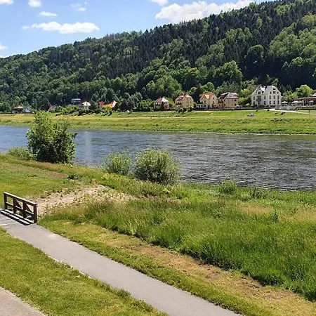 Elbpromenade Бад-Шандау